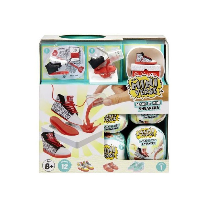 Jeu créatif Miniverse MGA's Make It Mini Sneakers Jeu créatif Miniverse MGA's Make It Mini Sneakers