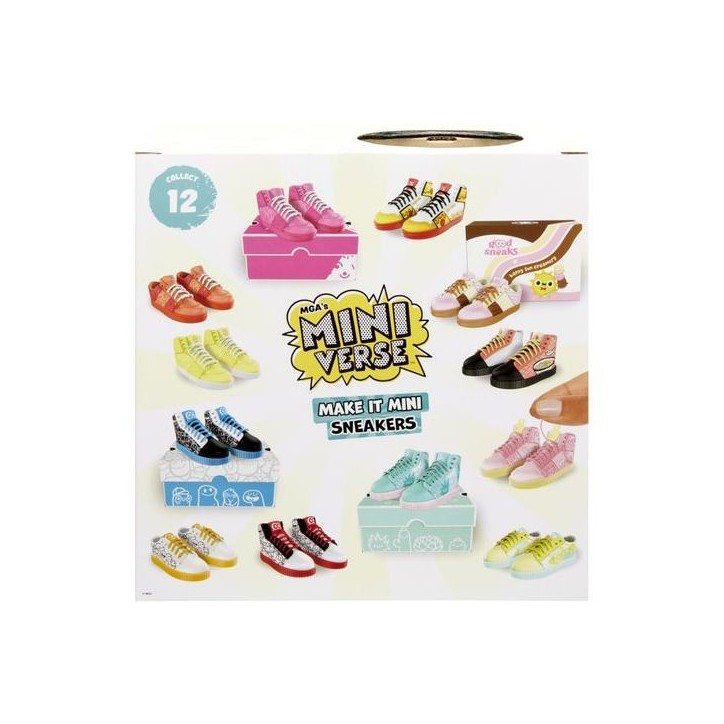 Jeu créatif Miniverse MGA's Make It Mini Sneakers Jeu créatif Miniverse MGA's Make It Mini Sneakers