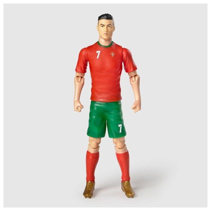 Figurine articulée - Portugal - MEGABLEU - Ronaldo - 20 cm Figurine articulée - Portugal - MEGABLEU - Ronaldo - 20 cm