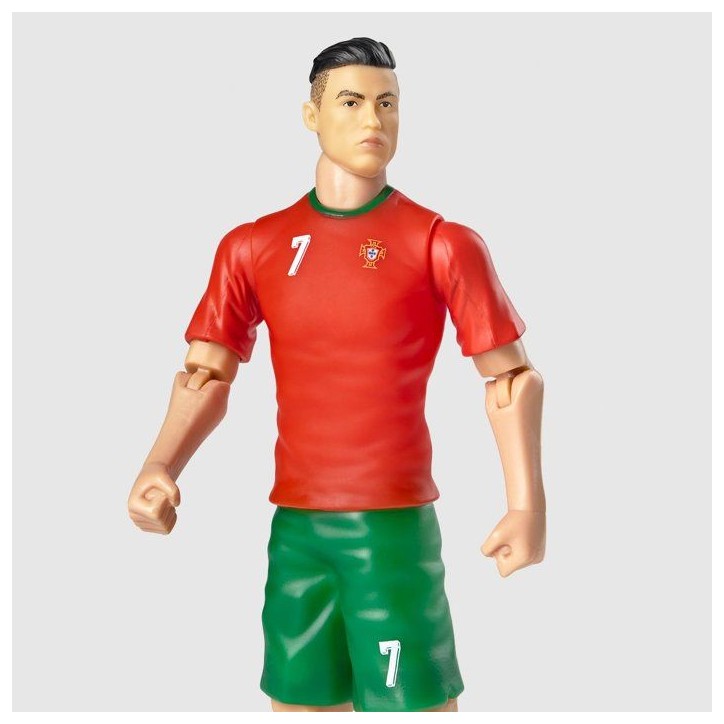 Figurine articulée - Portugal - MEGABLEU - Ronaldo - 20 cm Figurine articulée - Portugal - MEGABLEU - Ronaldo - 20 cm