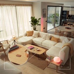 Caméra connectée - Philips Hue - Extérieur - Filaire - Vision noctu
