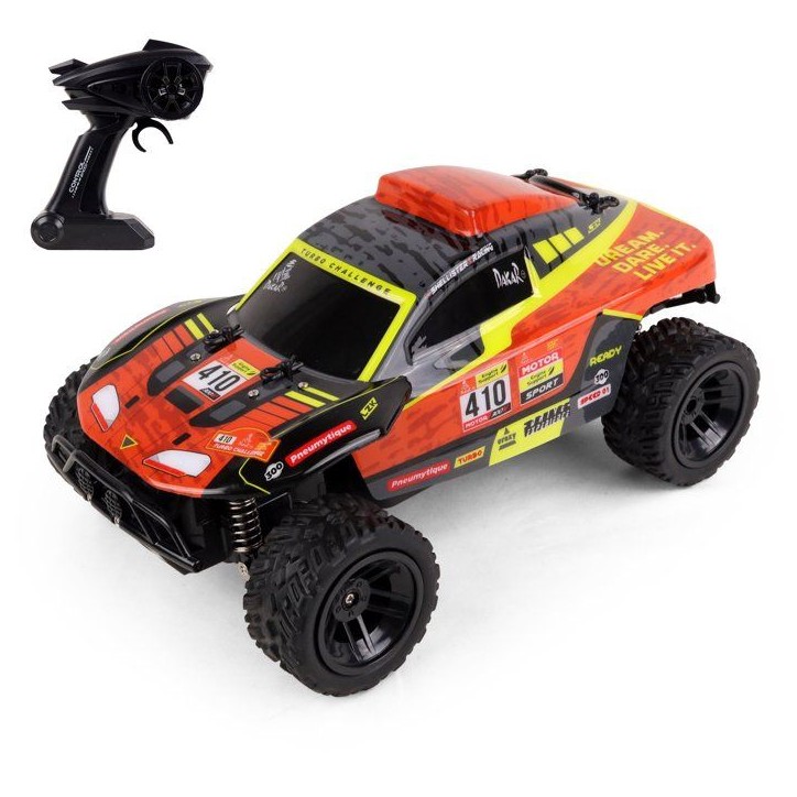 Buggy Off Road 410 Dakar RC télécommandée - TURBO CHALLENGE - 097764 - Échelle 1/18 - Des 6 ans Buggy Off Road 410 Dakar RC télécommandée - TURBO CHALLENGE - 097764 - Échelle 1/18 - Des 6 ans