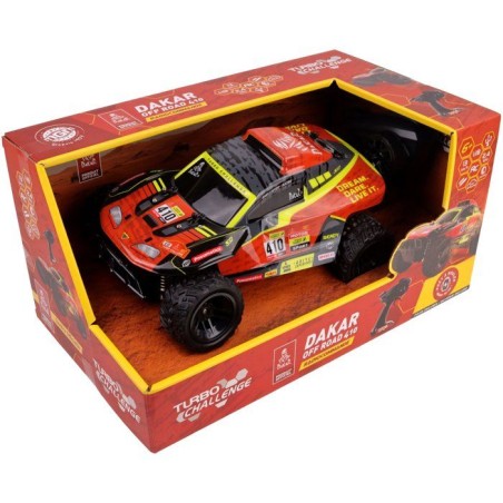 Buggy Off Road 410 Dakar RC télécommandée - TURBO CHALLENGE - 097764 - Échelle 1/18 - Des 6 ans