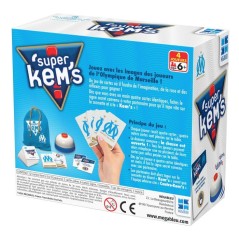 Super Kems Olympique de Marseille - Jeu de société - MEGABLEU - Des