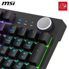 Clavier gamer filaire - Switches mécaniques Red - MSI FORGE GK320 - F