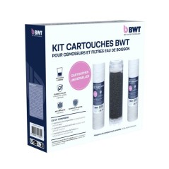 Pack cartouches Triplex - BWT - Pack Triplex - Préfiltration + charbo