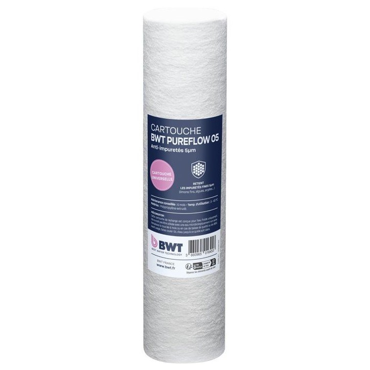Pack cartouches Triplex - BWT - Pack Triplex - Préfiltration + charbon actif + filtration fine - Prétraitement osmose Pack cartouches Triplex - BWT - Pack Triplex - Préfiltration + charbon actif + filtration fine - Prétraitement osmose