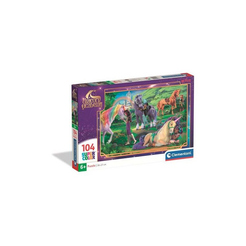 Puzzle 104 pieces - Unicorn Academy