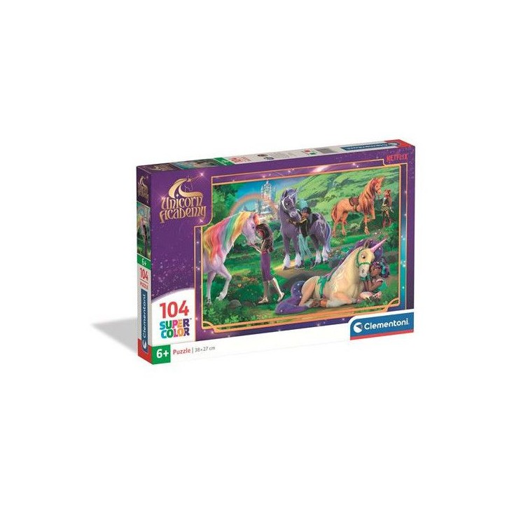 Puzzle 104 pieces - Unicorn Academy