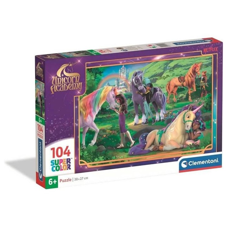 Puzzle 104 pieces - Unicorn Academy