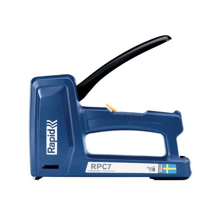Kit Agrafeuse manuelle 7-en-1- RAPID - RPC7 - Agrafes & clous déco/bricolage - 3010 pieces - 5001746 Kit Agrafeuse manuelle 7-en-1- RAPID - RPC7 - Agrafes & clous déco/bricolage - 3010 pieces - 5001746