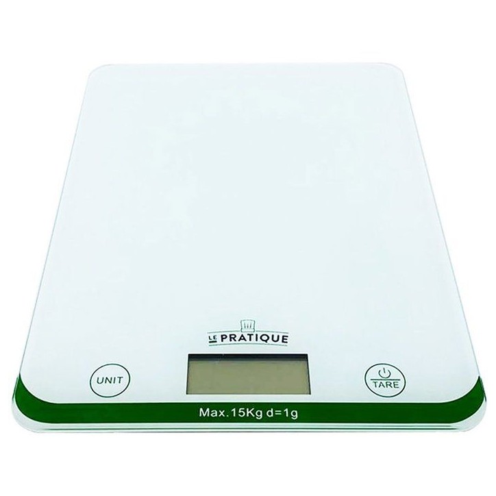 Balance de cuisine - LE PRATIQUE - Électronique - 15 kg Balance de cuisine - LE PRATIQUE - Électronique - 15 kg