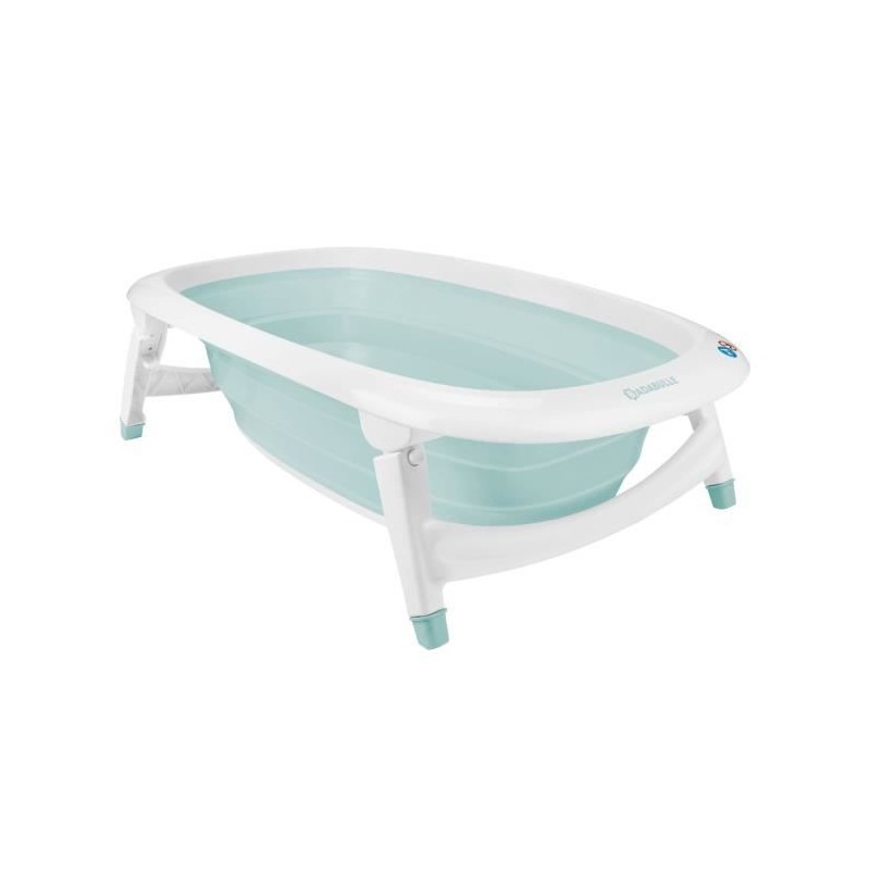 BADABULLE Baignoire pliable, 35L, super compact, bouchon de vidange t BADABULLE Baignoire pliable, 35L, super compact, bouchon de vidange t