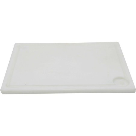 Planche a découper - LE PRATIQUE - PRO - 40 x 30 x 1,5 cm - Avec rigole et récupérateur de jus