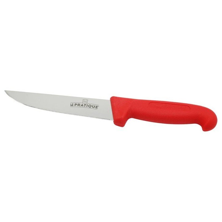 Couteau de boucher - LE PRATIQUE - 17 cm - Manche confort Couteau de boucher - LE PRATIQUE - 17 cm - Manche confort