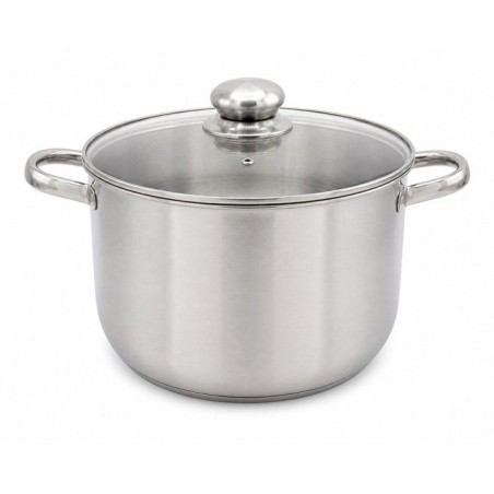 Traiteur - BAUMALU - Inox - Ø 36 cm - 32 L - Couvercle inox