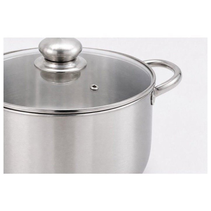 Traiteur - BAUMALU - Inox - Ø 36 cm - 32 L - Couvercle inox Traiteur - BAUMALU - Inox - Ø 36 cm - 32 L - Couvercle inox