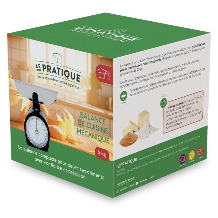 Balance de cuisine - LE PRATIQUE - Mécanique - 5 kg