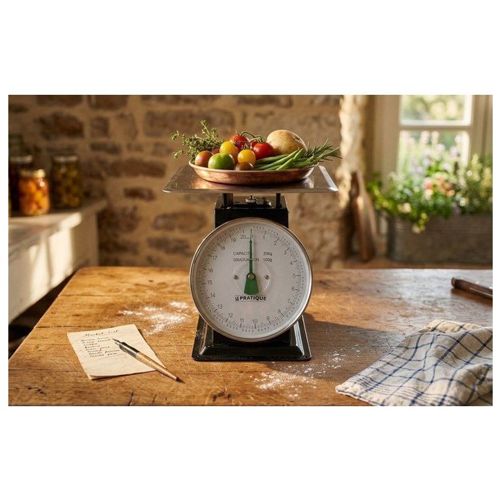 Balance de cuisine - LE PRATIQUE - Mécanique - 20 kg Balance de cuisine - LE PRATIQUE - Mécanique - 20 kg