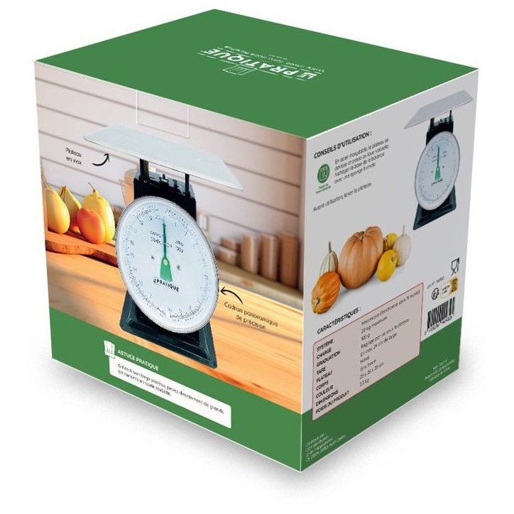 Balance de cuisine - LE PRATIQUE - Mécanique - 20 kg Balance de cuisine - LE PRATIQUE - Mécanique - 20 kg
