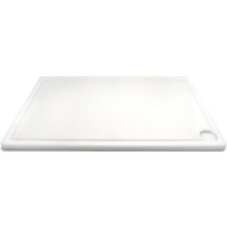 Planche a découper - LE PRATIQUE - PRO - 60 x 40 x 2 cm - Avec rigole et récupérateur de jus