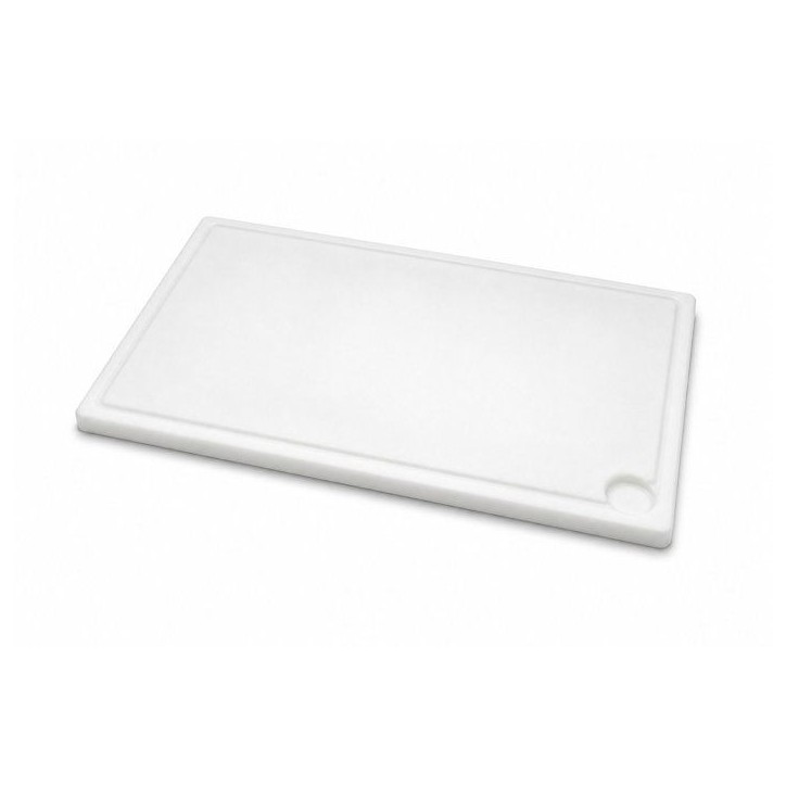 Planche a découper - LE PRATIQUE - PRO - 60 x 40 x 2 cm - Avec rigole et récupérateur de jus Planche a découper - LE PRATIQUE - PRO - 60 x 40 x 2 cm - Avec rigole et récupérateur de jus
