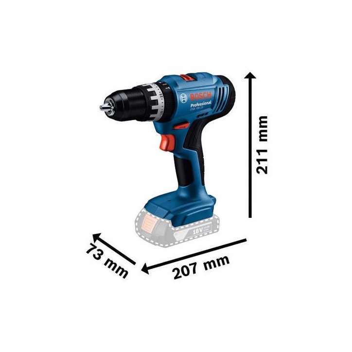 Perceuse a Percussion BOSCH GSB 18V-25 (Machine seule + L-Boxx 136) Perceuse a Percussion BOSCH GSB 18V-25 (Machine seule + L-Boxx 136)