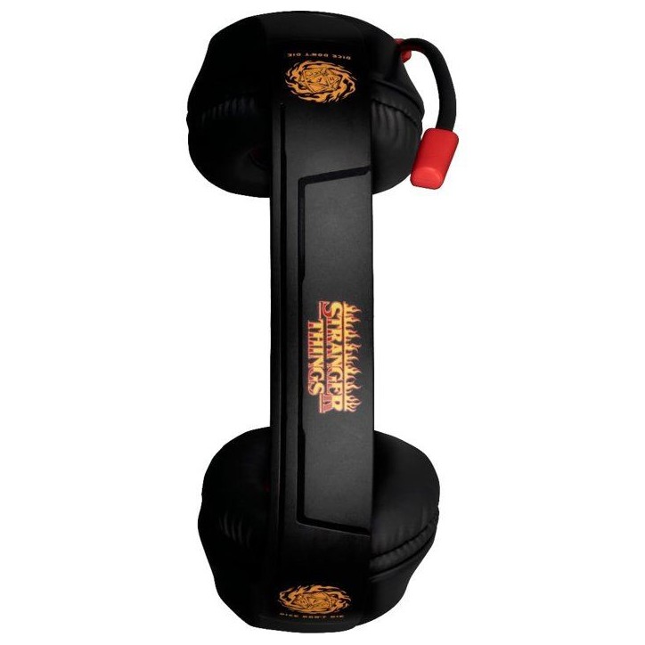 Casque gaming circum-aural - Filaire - Konix - Stranger Things - PC, PS5, Switch 2 et Xbox - Microphone - Câble 1,5 m