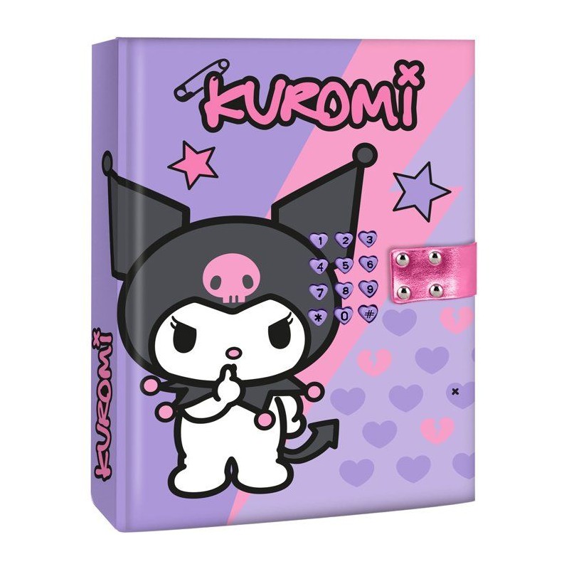 Agenda secret - KIDS LICENSING - KUROMI - Avec code - Des 5 ans