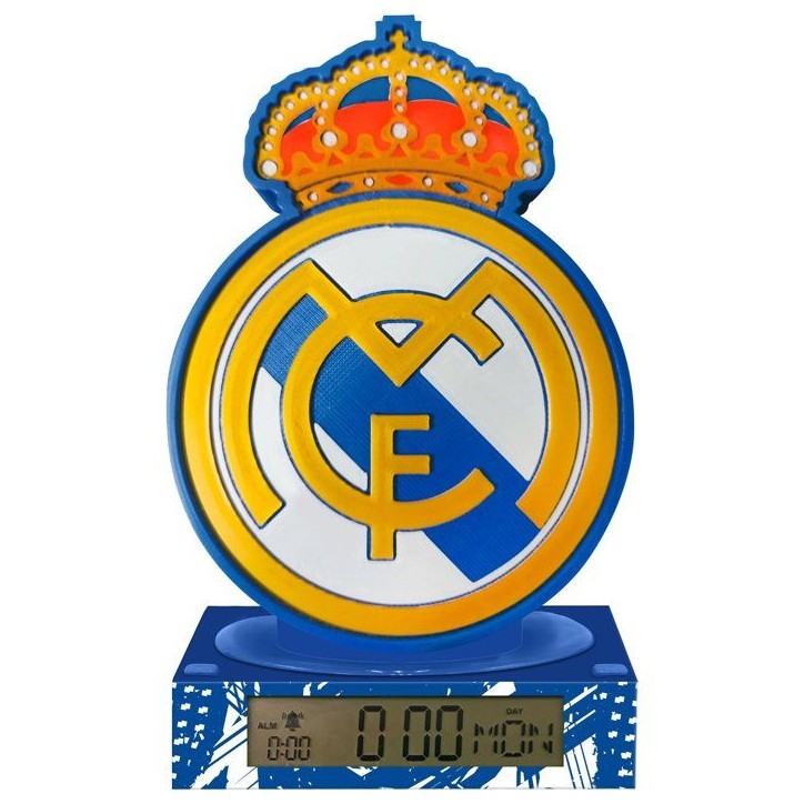 Reveil figurine 3D lumineuse - KIDS LICENSING - Real Madrid - Des 3 ans Reveil figurine 3D lumineuse - KIDS LICENSING - Real Madrid - Des 3 ans
