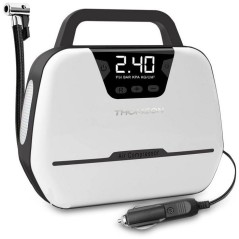 Compresseur d'air - THOMSON - 12V - Ecran digital LCD - Lampe de trava