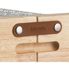 Appareil a raclette - HKoeNIG - WOD362 - 1400 W - Jusqu'a 8 personnes