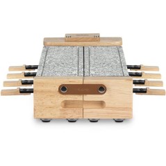 Appareil a raclette - HKoeNIG - WOD362 - 1400 W - Jusqu'a 8 personnes