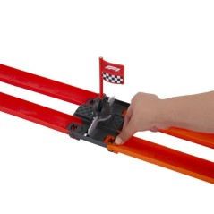 Ensemble véhicule de course et piste Hot Wheels JKM88 Multicolore