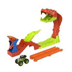 Coffret Monster Trucks - JJN44 - Bone Shaker inclus - 4 pistes 15 cm -
