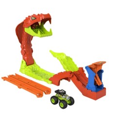Coffret Monster Trucks - JJN44 - Bone Shaker inclus - 4 pistes 15 cm -