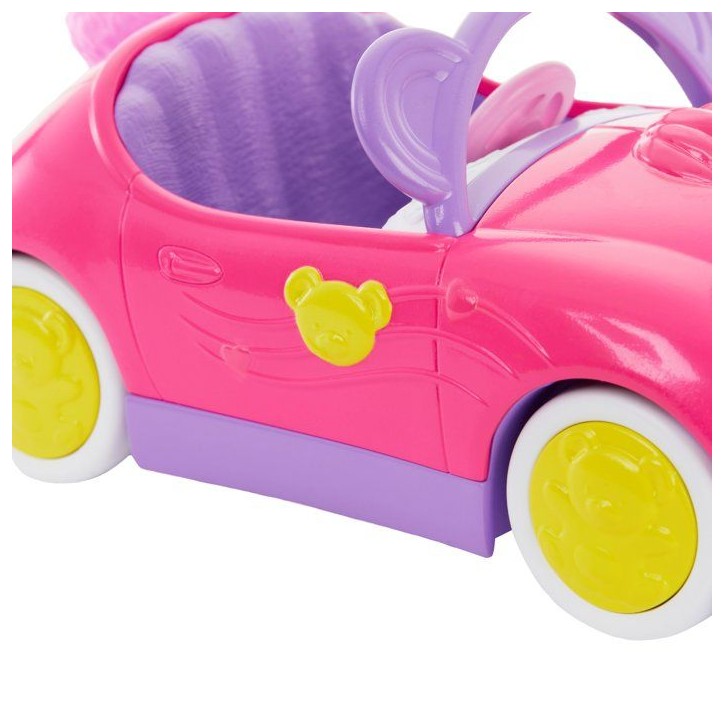 Poupée - HXN05 - Chelsea multicolore - Cabriolet ours en peluche - Lot 3 pieces Poupée - HXN05 - Chelsea multicolore - Cabriolet ours en peluche - Lot 3 pieces