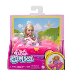 Poupée - HXN05 - Chelsea multicolore - Cabriolet ours en peluche - Lo