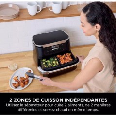 Friteuse sans huile NINJA - Foodi Max Dual Zone AF550EU - Capacité 6,