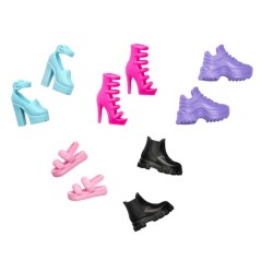Chaussures Barbie - 5 paires - Barbie - HWV71