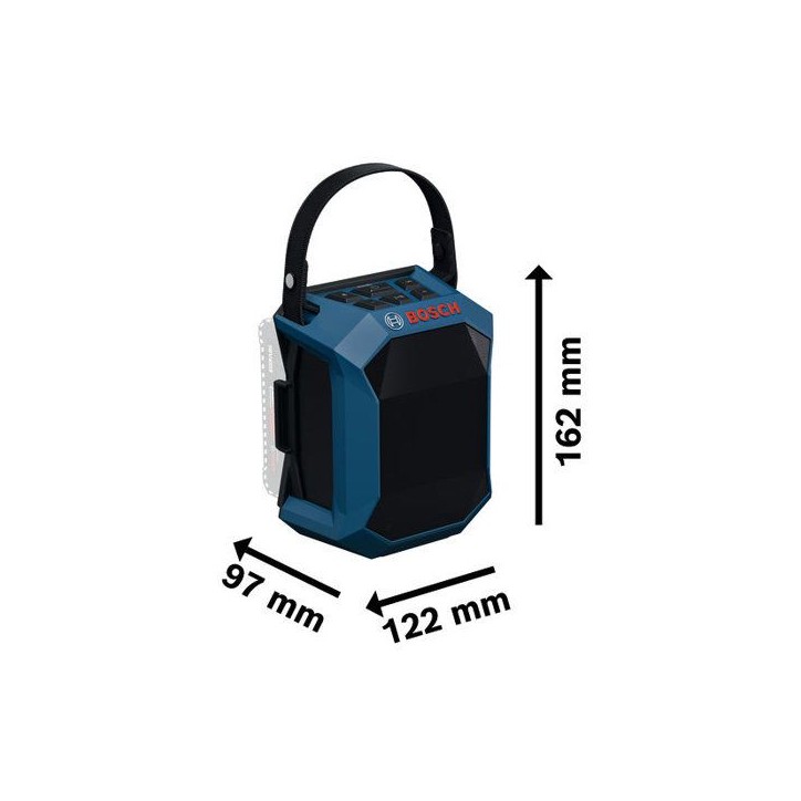 Enceinte GPB 18V-1 C solo (C) , protection batterie - BOSCH - 06014A7001 Enceinte GPB 18V-1 C solo (C) , protection batterie - BOSCH - 06014A7001