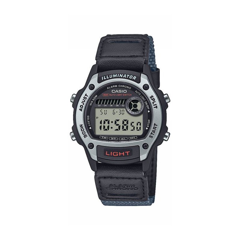 Montre - CASIO - W-220HF - Mixte - Gris - Quartz - Digital