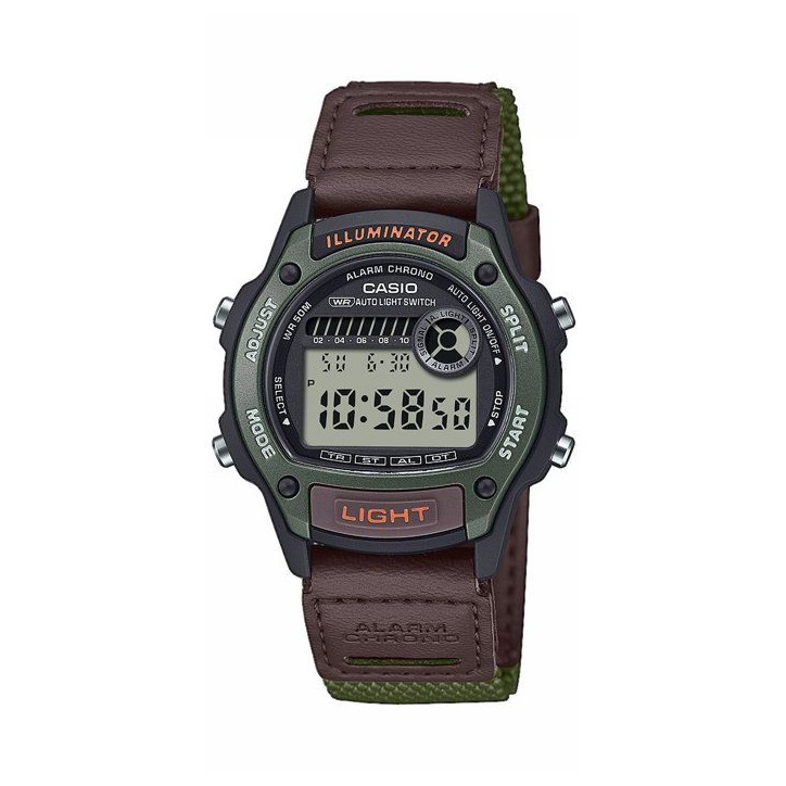 Montre - CASIO - W-220HF - Mixte - Vert - Quartz - Digital Montre - CASIO - W-220HF - Mixte - Vert - Quartz - Digital