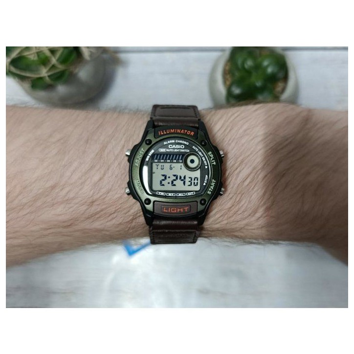 Montre - CASIO - W-220HF - Mixte - Vert - Quartz - Digital Montre - CASIO - W-220HF - Mixte - Vert - Quartz - Digital