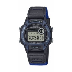 Montre - CASIO - W-220HF - Mixte - Bleu - Quartz - Digital