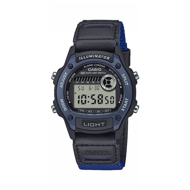 Montre - CASIO - W-220HF - Mixte - Bleu - Quartz - Digital Montre - CASIO - W-220HF - Mixte - Bleu - Quartz - Digital