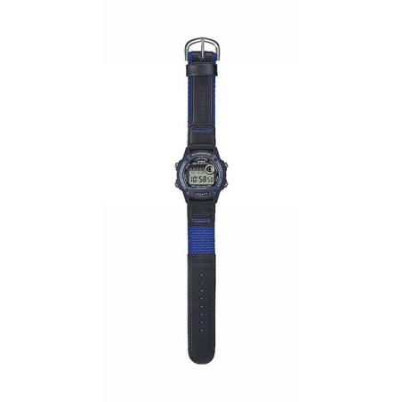 Montre - CASIO - W-220HF - Mixte - Bleu - Quartz - Digital