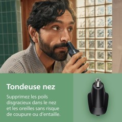 Tondeuse multi-usages - PHILIPS - Série 3000 - 7 en 1 - 6 hauteurs de