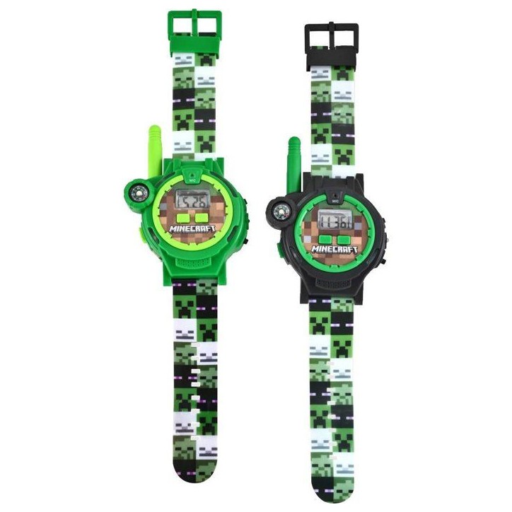 Montre talkie-walkie - KIDS LICENSING - Minecraft - Des 6 ans Montre talkie-walkie - KIDS LICENSING - Minecraft - Des 6 ans