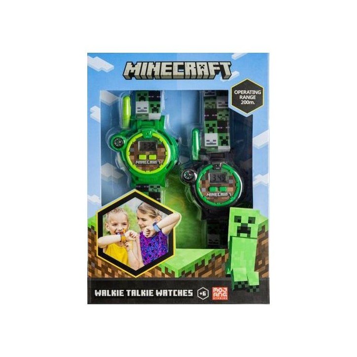 Montre talkie-walkie - KIDS LICENSING - Minecraft - Des 6 ans Montre talkie-walkie - KIDS LICENSING - Minecraft - Des 6 ans